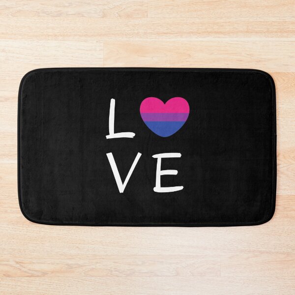Item preview, LOVE Bi Heart. Bisexual Pride designed and sold by Subtle Pride Shop.
