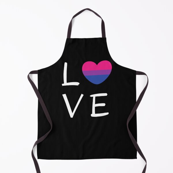 Item preview, LOVE Bi Heart. Bisexual Pride designed and sold by Subtle Pride Shop.