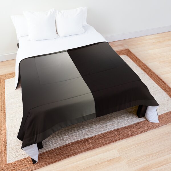 Black and White Gradient  Comforter