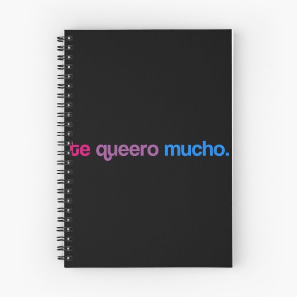 Item preview, te queero mucho Bi. Bisexual Pride designed and sold by Subtle Pride Shop.