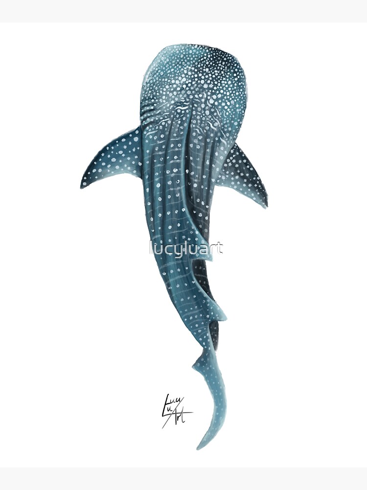Thumbnail 5 of 5, Tote Bag, Whale Shark designed and sold by lucyluart.