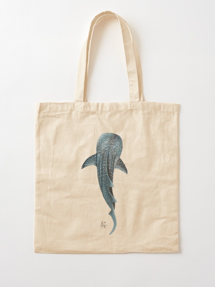 Thumbnail 2 of 5, Tote Bag, Whale Shark designed and sold by lucyluart.