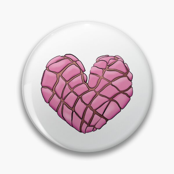Item preview, Pink Heart Concha Pan Dulce designed and sold by jesbala.