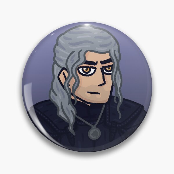 Item preview, Cartoon Geralt Witcher designed and sold by LoserMangaka.