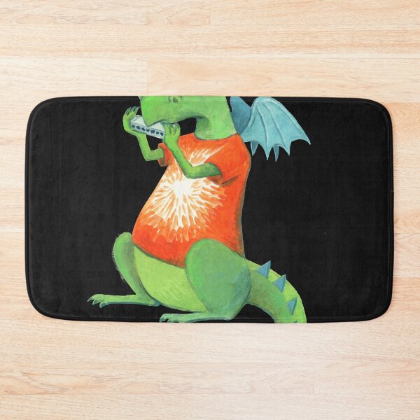 Item preview, Dragon Band Harmonica Player Classic T-Shirt designed and sold by MichaelFishere.