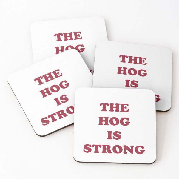 Item preview, The Hog Is Strong Red designed and sold by awsomehog1.