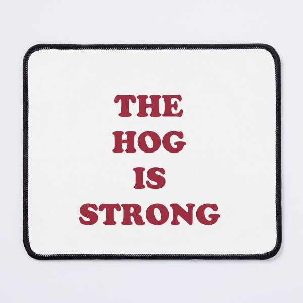 Item preview, The Hog Is Strong Red designed and sold by awsomehog1.
