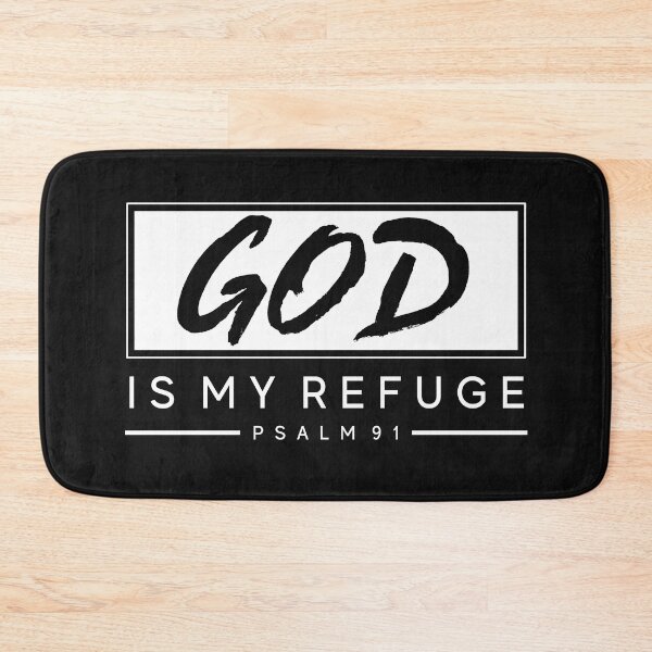 Item preview, God is my refuge designed and sold by cksplash.