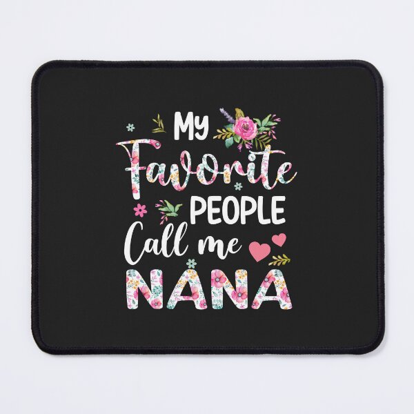 Item preview, My Favorite People Call Me Nana Flower Sweatshirt designed and sold by ricnikkiaavi.