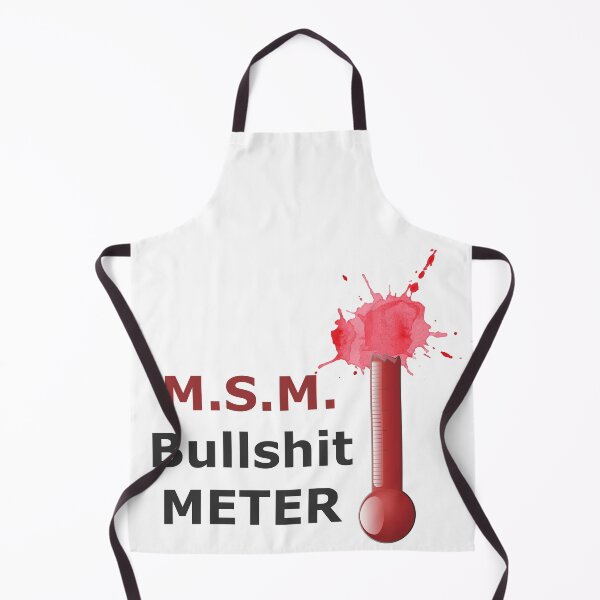 Item preview, Mainstream Media Bullshit Meter designed and sold by Facts-seen.