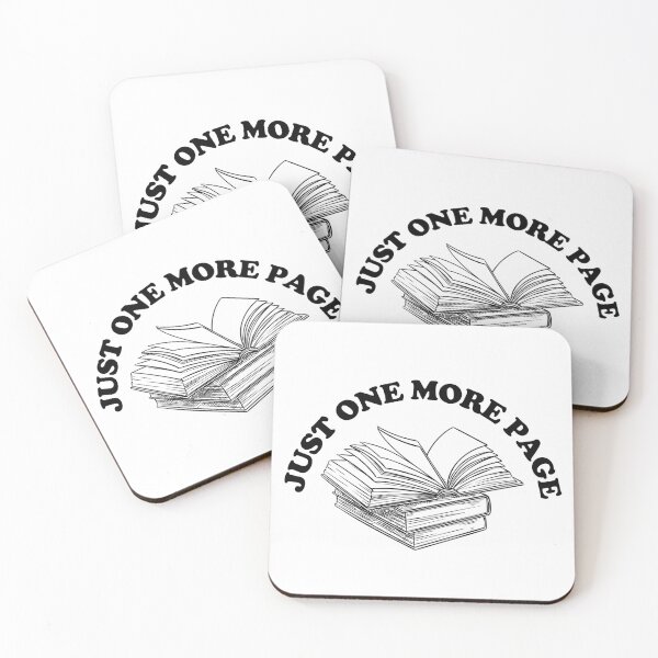 Item preview, Just One More Page, Book Club, Black designed and sold by anghelapparel.