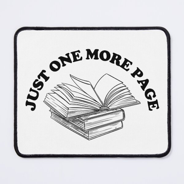 Item preview, Just One More Page, Book Club, Black designed and sold by anghelapparel.