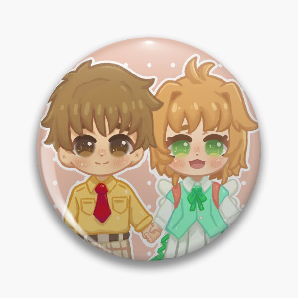 Item preview, Sakura and Syaoran Holding Hands Chibi - Cardcaptor Sakura: Clear Card designed and sold by Paporuii.