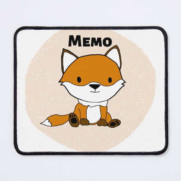 Item preview, Memo The Fox designed and sold by ImperialRose.