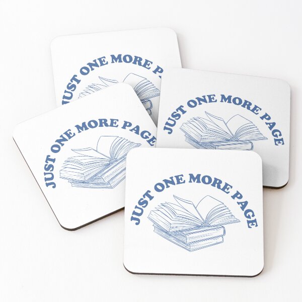 Item preview, Just One More Page, Book Club, Blue designed and sold by anghelapparel.