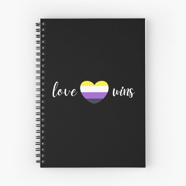 Item preview, Love Wins Non Binary. Nonbinary Pride designed and sold by Subtle Pride Shop.