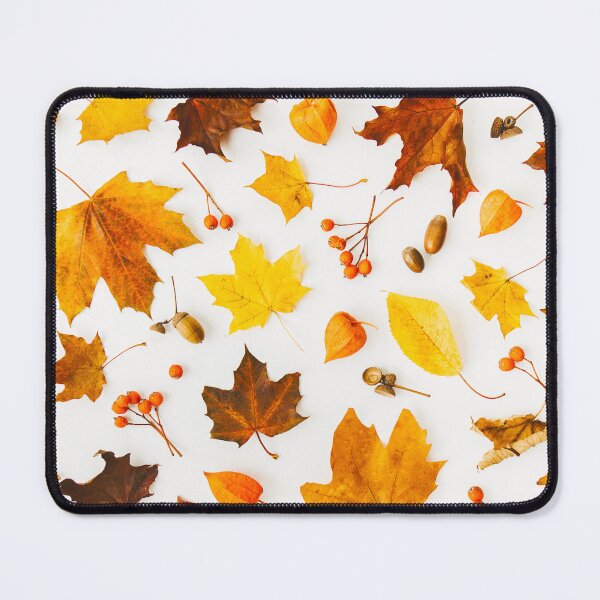 Item preview, beautiful spring summer leaves scattered designed and sold by Xippy Art.