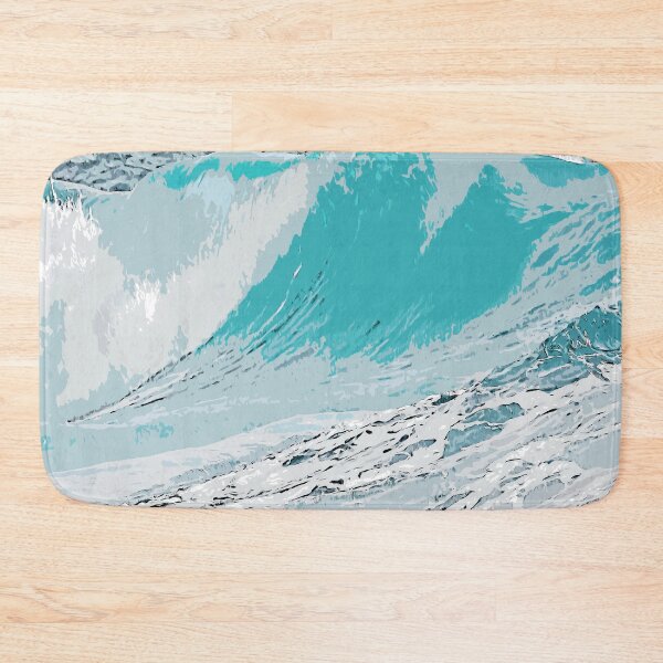 Item preview, Sea waves color art designed and sold by artdragongift 15.