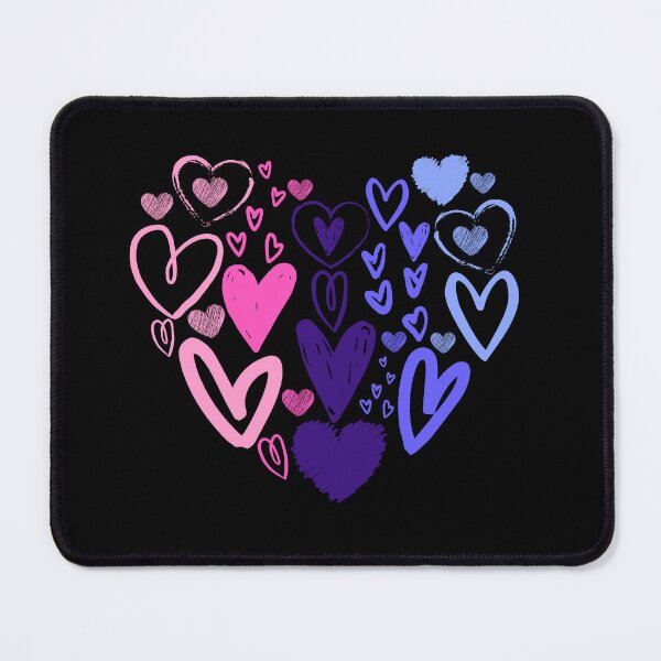 Item preview, Valentines Day Omni Hearts. Omnisexual Pride designed and sold by Subtle Pride Shop.