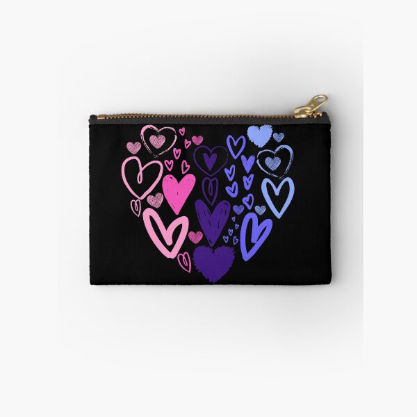 Item preview, Valentines Day Omni Hearts. Omnisexual Pride designed and sold by Subtle Pride Shop.