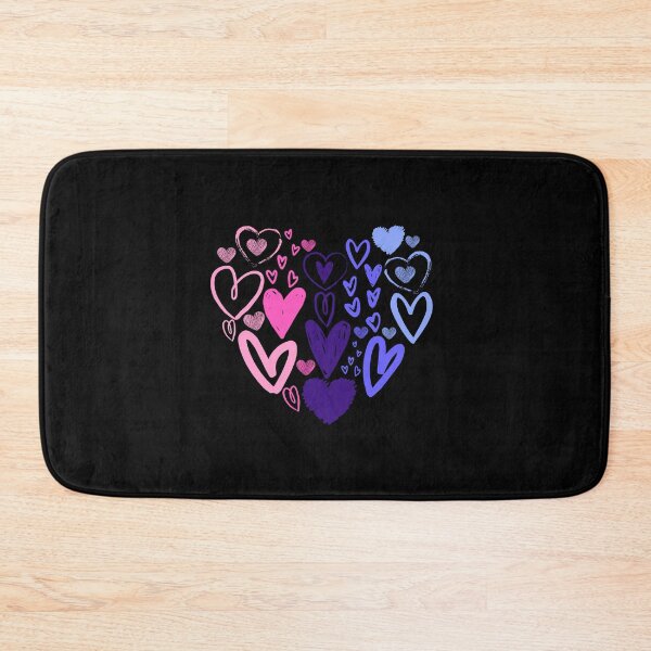 Item preview, Valentines Day Omni Hearts. Omnisexual Pride designed and sold by Subtle Pride Shop.