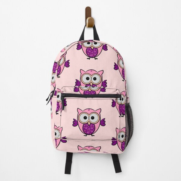 Item preview, Pink and purple owl!! designed and sold by Rtsartmania.