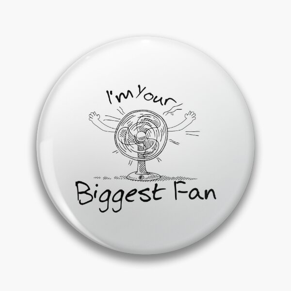 Item preview, I'm Your Biggest Fan - Cute Valentine's day Sayings designed and sold by Zeeprint ★★★★★.