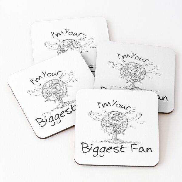 Item preview, I'm Your Biggest Fan - Cute Valentine's day Sayings designed and sold by Zeeprint ★★★★★.