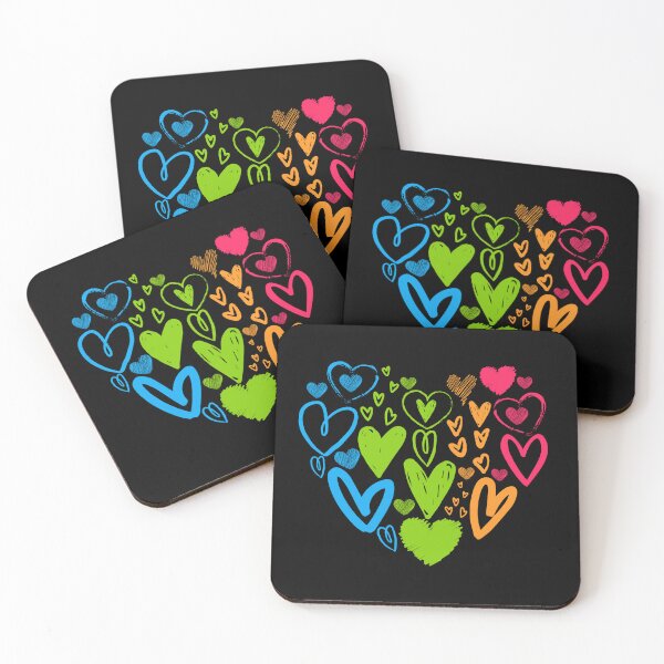 Item preview, Valentines Day Pan Romantic Hearts. Panromantic Pride designed and sold by Subtle Pride Shop.
