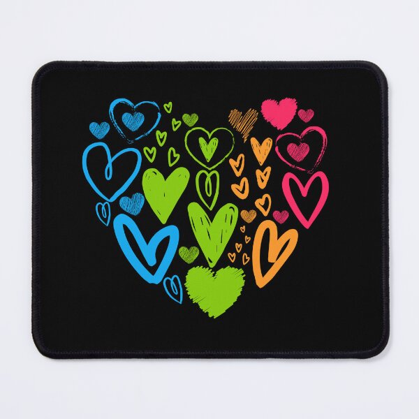 Item preview, Valentines Day Pan Romantic Hearts. Panromantic Pride designed and sold by Subtle Pride Shop.