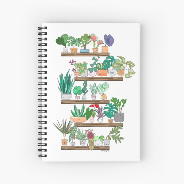 Plant Shelfie Spiral Notebook