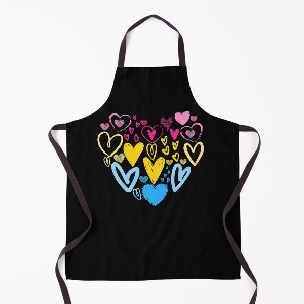 Item preview, Valentines Day Pan Romantic Hearts. Panromantic Pride designed and sold by Subtle Pride Shop.