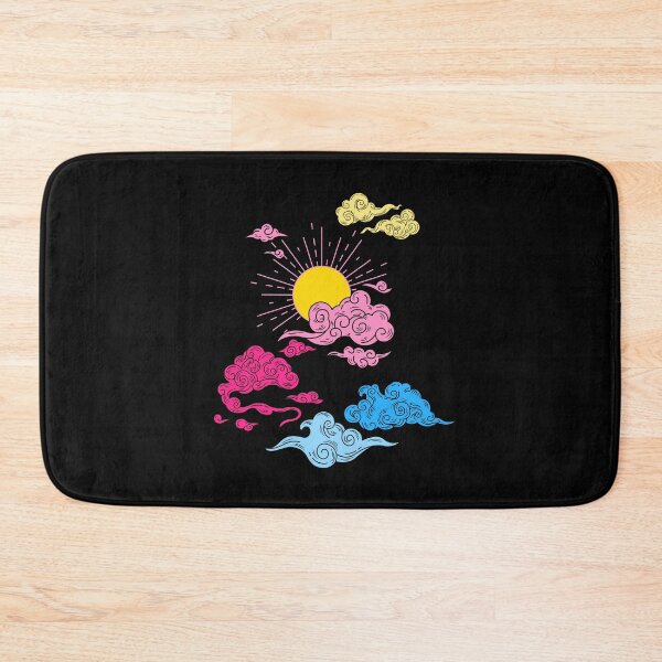 Item preview, Sun and Clouds Pan Romantic. Panromantic Pride designed and sold by Subtle Pride Shop.
