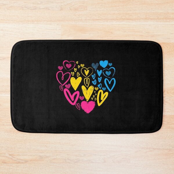 Item preview, Valentines Day Pan Hearts. Pansexual Pride designed and sold by Subtle Pride Shop.