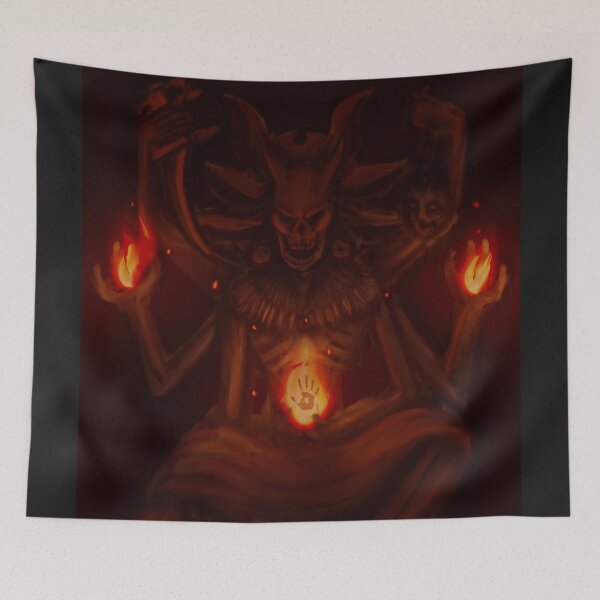 Item preview, Hail Sithis! - Dark Brotherhood original artwork designed and sold by Ghoul.Inkz.