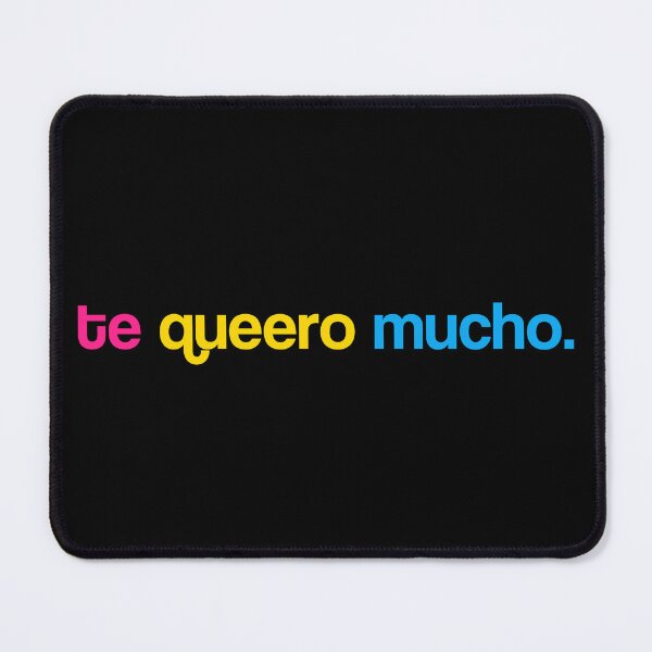 Item preview, te queero mucho Pan. Pansexual Pride designed and sold by Subtle Pride Shop.