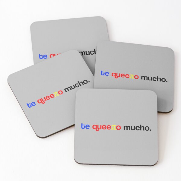 Item preview, te queero mucho Polyamorous. Polyamory Pride designed and sold by Subtle Pride Shop.