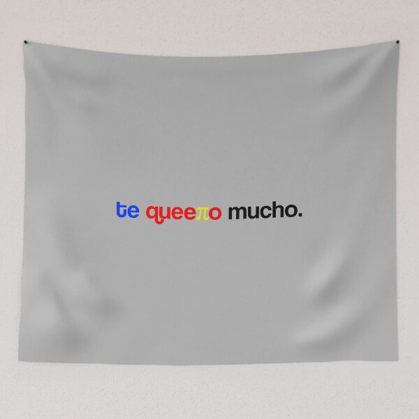 Item preview, te queero mucho Polyamorous. Polyamory Pride designed and sold by Subtle Pride Shop.