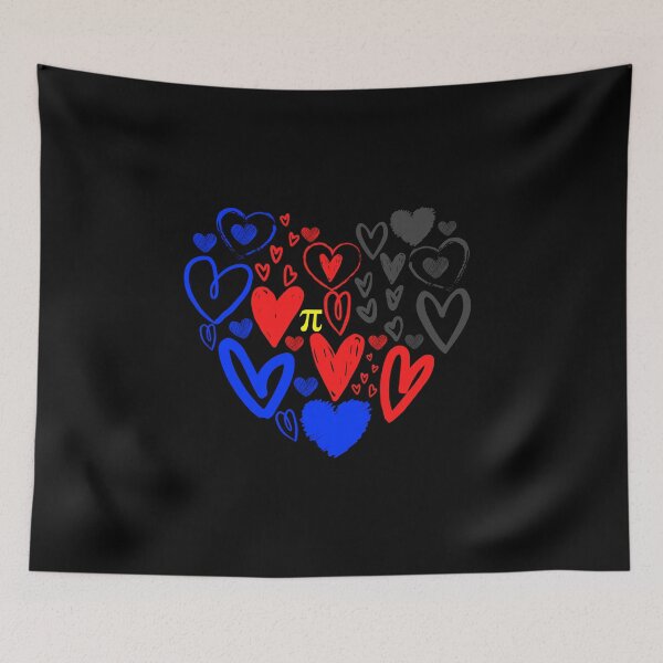 Item preview, Valentines Day Polyamorous Hearts. Polyamory Pride designed and sold by Subtle Pride Shop.