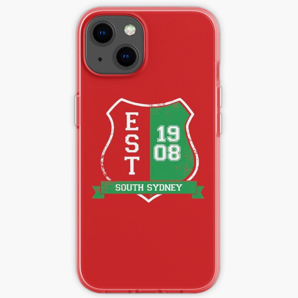 South Sydney Rugby League: Established Shield iPhone Soft Case
