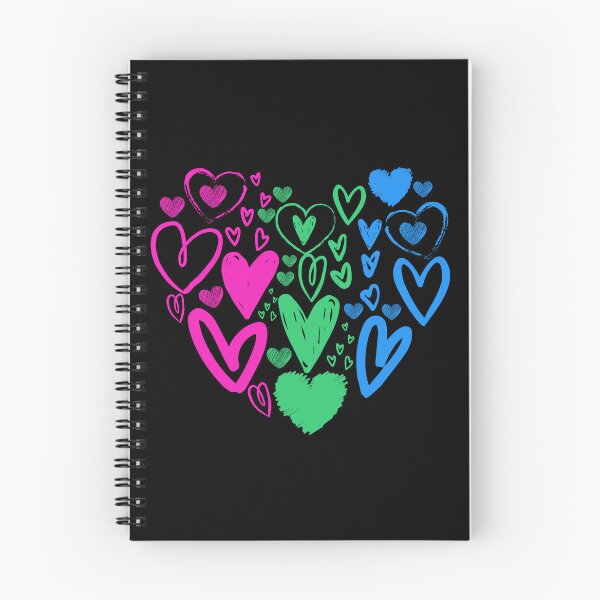 Item preview, Valentines Day Poly Hearts. Polysexual Pride designed and sold by Subtle Pride Shop.
