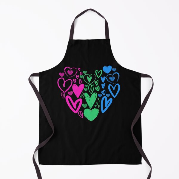 Item preview, Valentines Day Poly Hearts. Polysexual Pride designed and sold by Subtle Pride Shop.