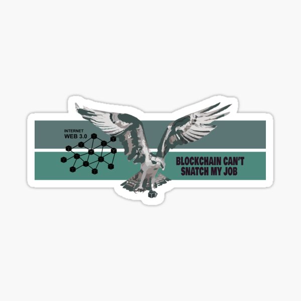 Blockchain T-Shirt Sticker