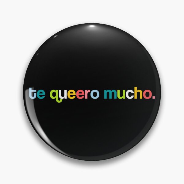 Artikelvorschau, te queero mucho. Queerer Stolz entworfen und verkauft von Subtle Pride Shop.