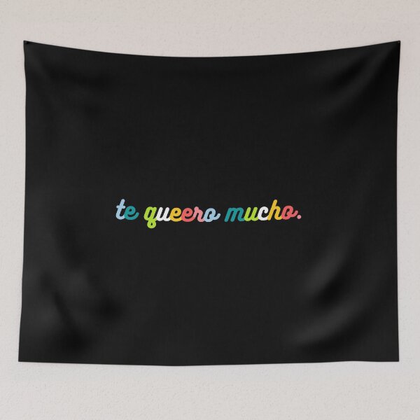 Item preview, te queero mucho. Queer Pride designed and sold by Subtle Pride Shop.