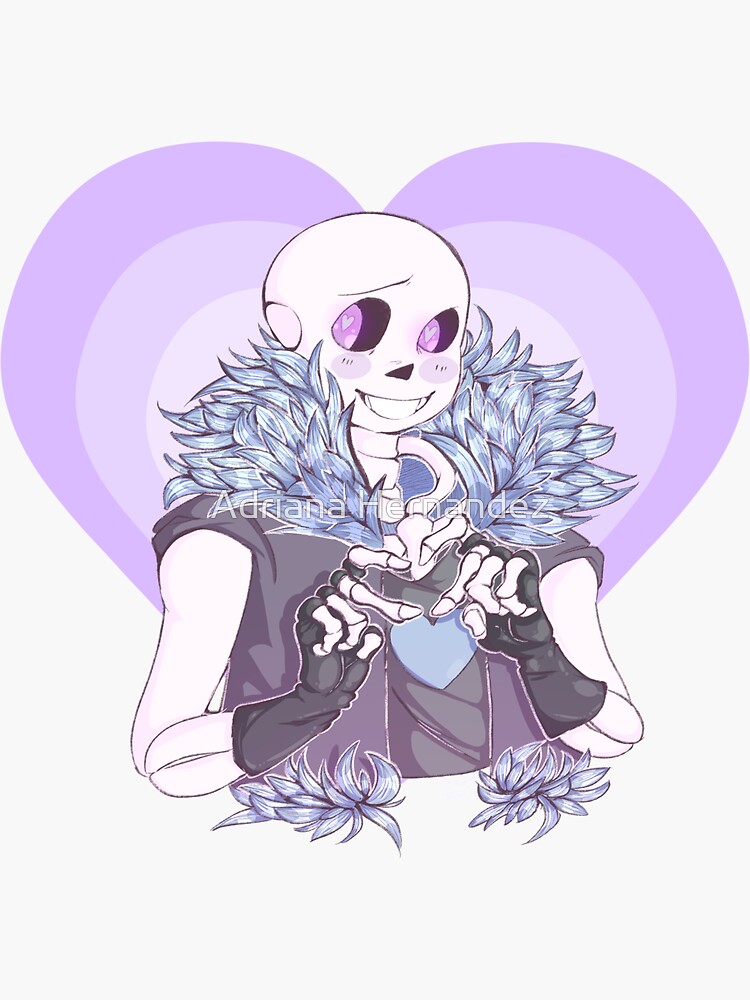 Lust sans, reaper sans, Geno sans, and Suzie Sticker for Sale by