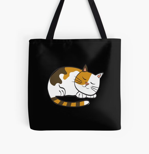 Trousse chat Tote bag doublé