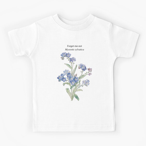 Forget Me Not Shirt Nature Inspired Shirt Flower Shirt 