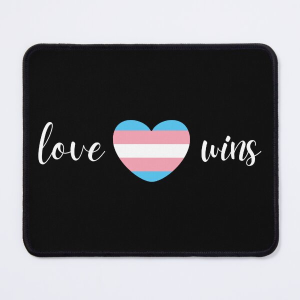 Item preview, Love Wins Trans. Transgender Pride designed and sold by Subtle Pride Shop.