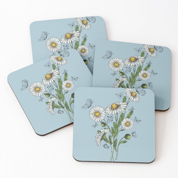 Item preview, Chamomile & butterflies  designed and sold by unconv-ntional.